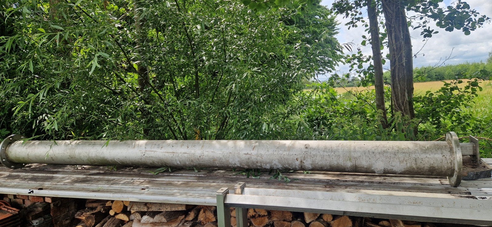 Inox buis, Doe-het-zelf en Bouw, Metalen, Ophalen