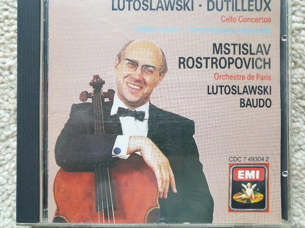 Lutoslawski - Dutilleux : Concertos pour violoncelle - cd, Enlèvement ou Envoi, Comme neuf