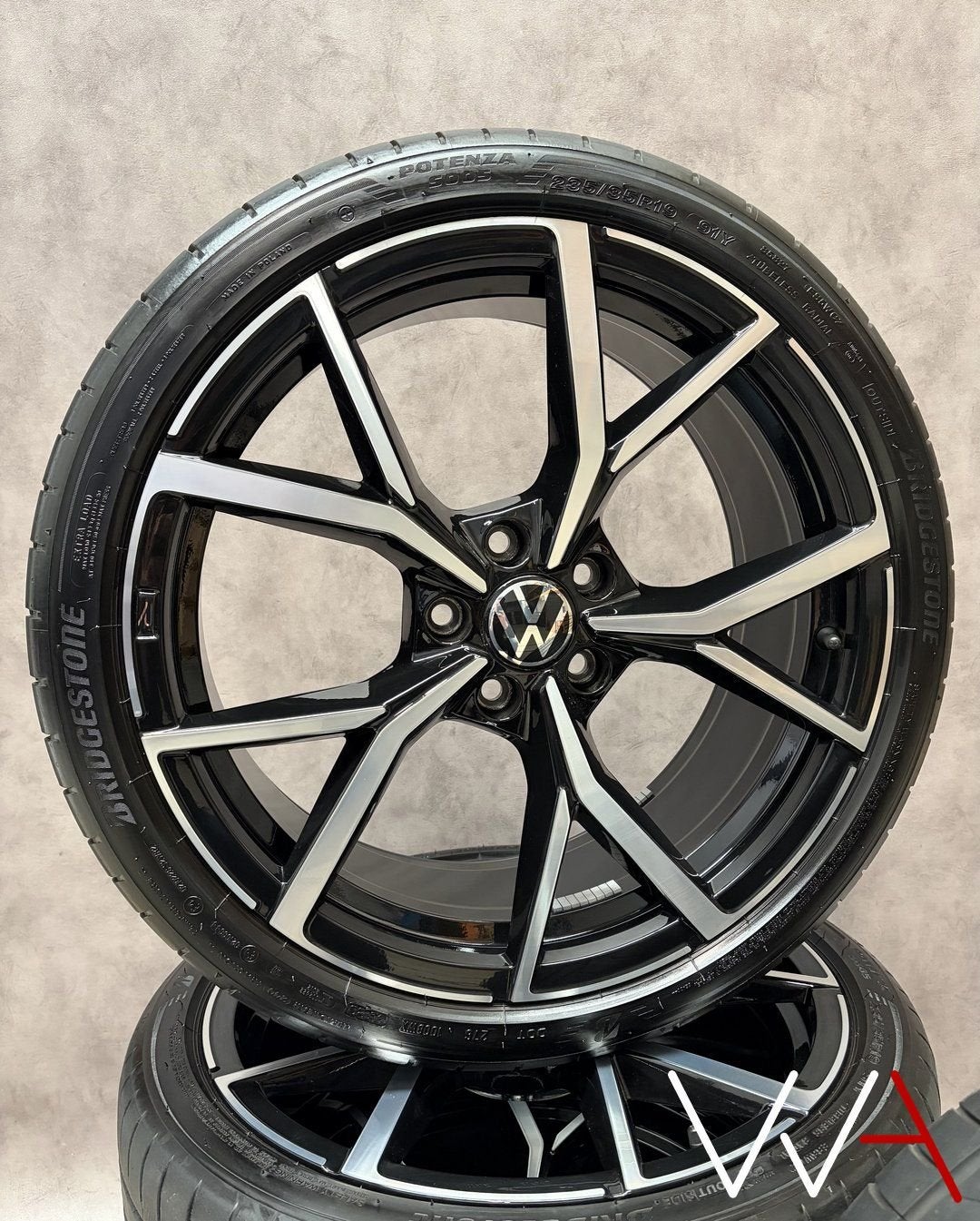 19'' Volkswagen Golf 8 GTI / R Estoril velgen origineel, Auto-onderdelen, 19 inch, Gebruikt, -, -