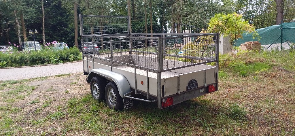 Aanhangwagen geremde aluminium 305X150, Auto diversen, Ophalen of Verzenden, Gebruikt