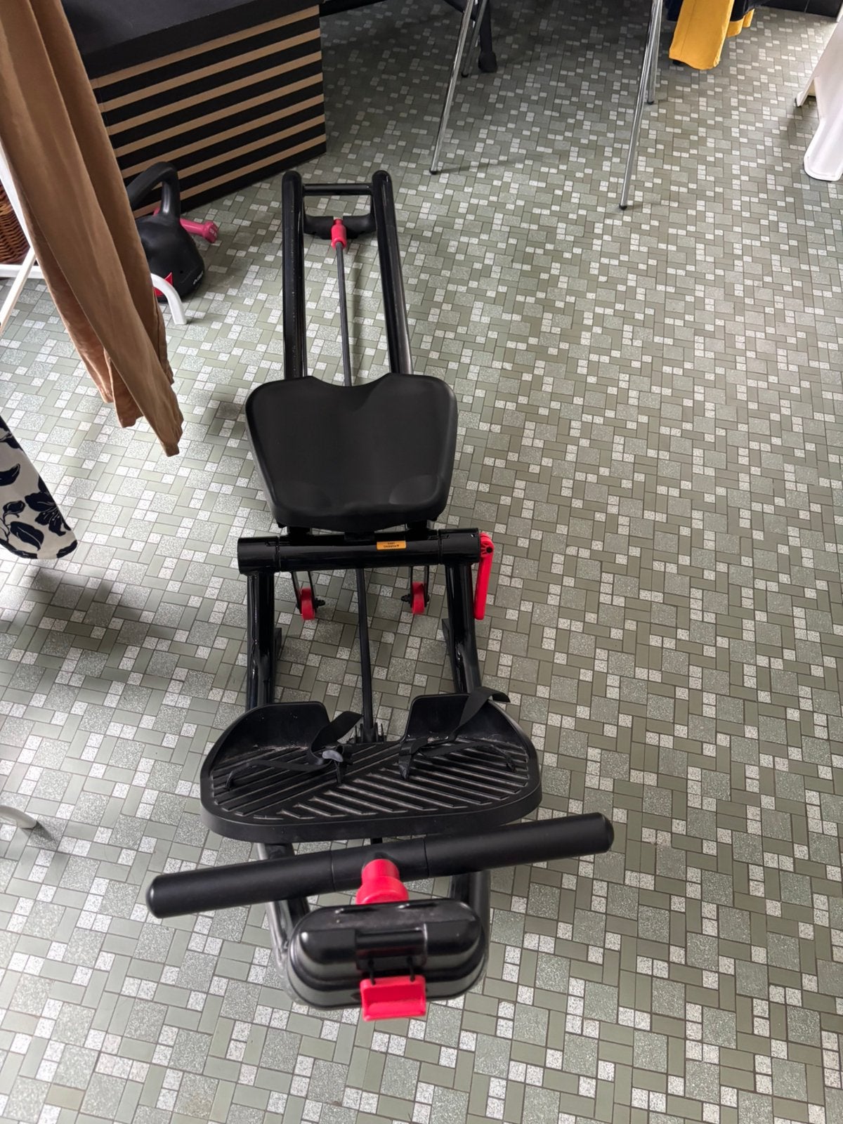 Rameur Domyos 100, Sports & Fitness, Appareils de fitness, Enlèvement, Comme neuf, Rameur