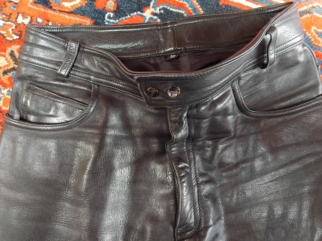 Lederen motorbroek (RICHA), Ophalen, Broek | leer, Heren, Richa