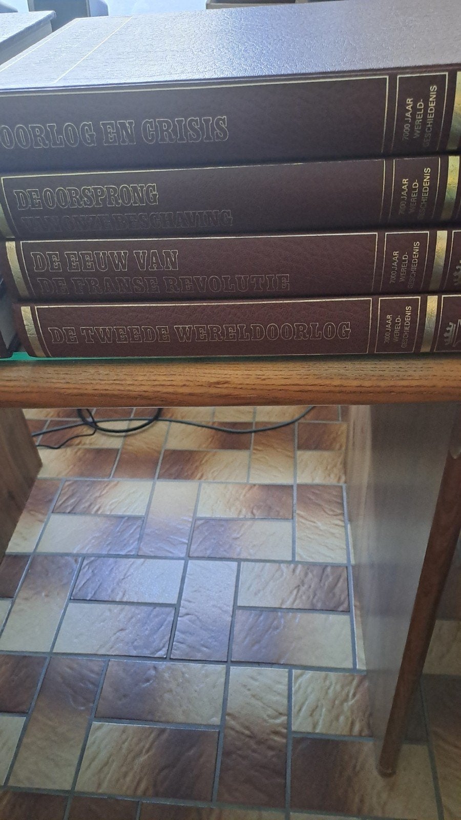 7000 jaar Wereldgeschiedenis, Boeken, Ophalen