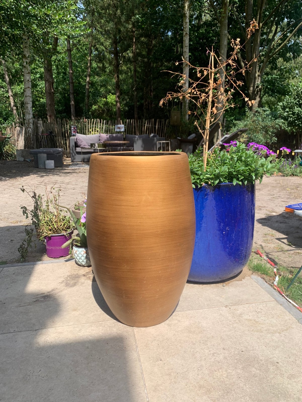 Buitenpot met kleine beschadiging, Enlèvement, Utilisé, Autres matériaux