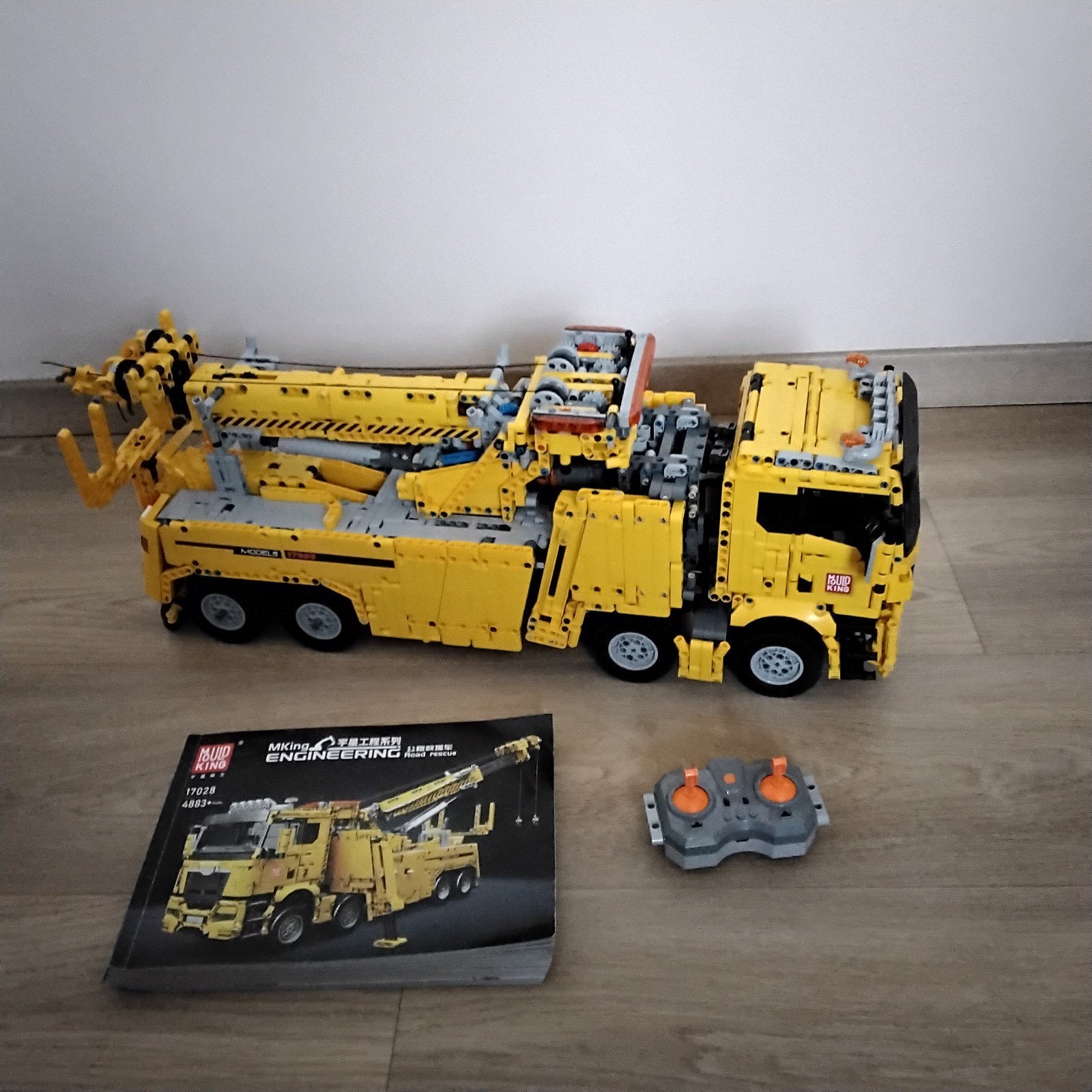 een takelwagen, Enlèvement