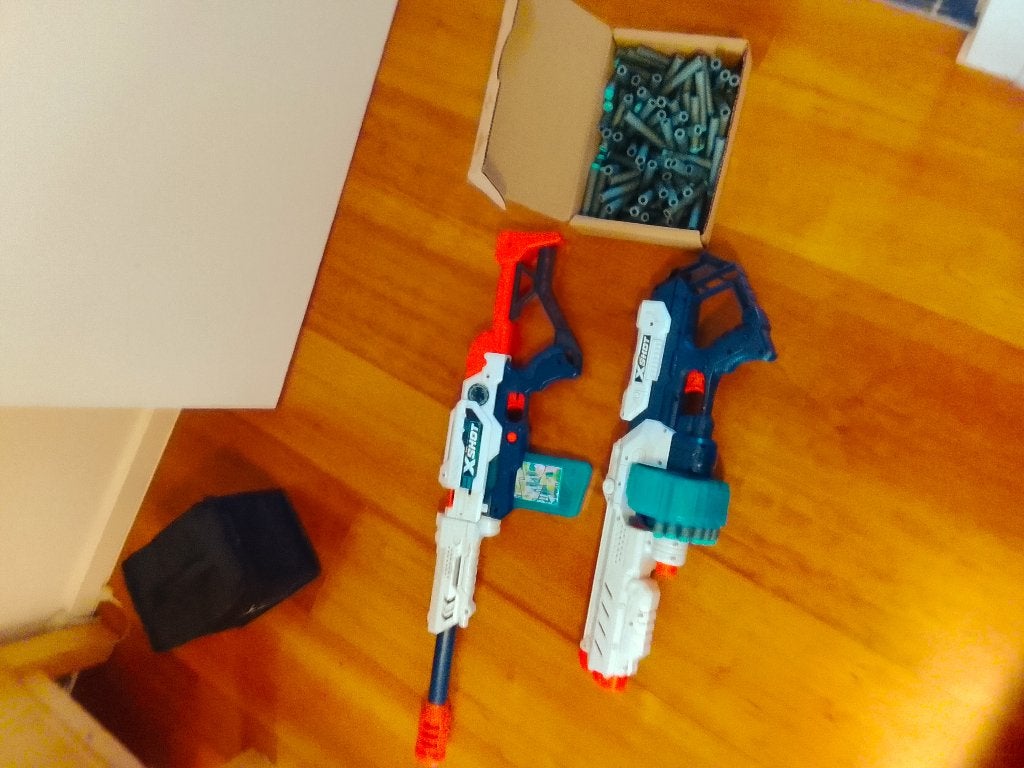 X-Shot Turbo Fire et X-Shot Max Attack+ pilules, Enlèvement ou Envoi, Comme neuf, Garçon ou Fille