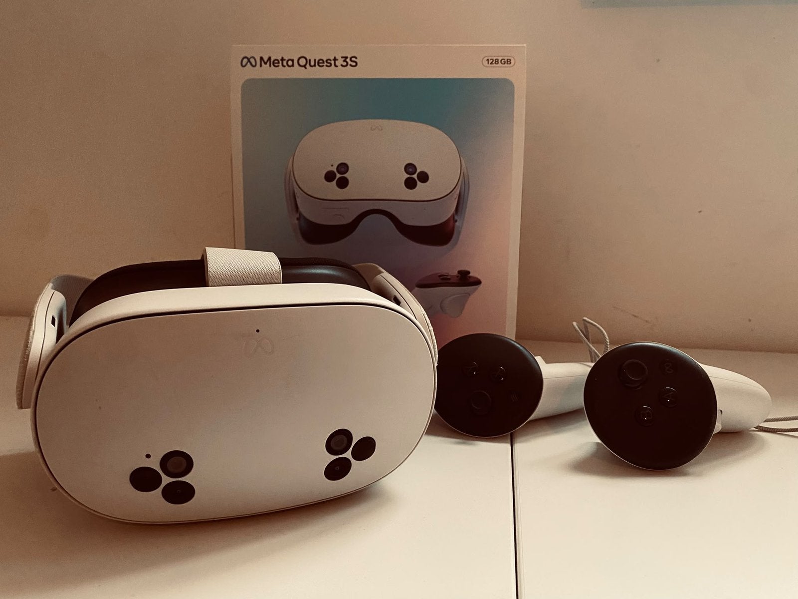 VR bril Meta Quest 3S 128GB, Ophalen, Zo goed als nieuw
