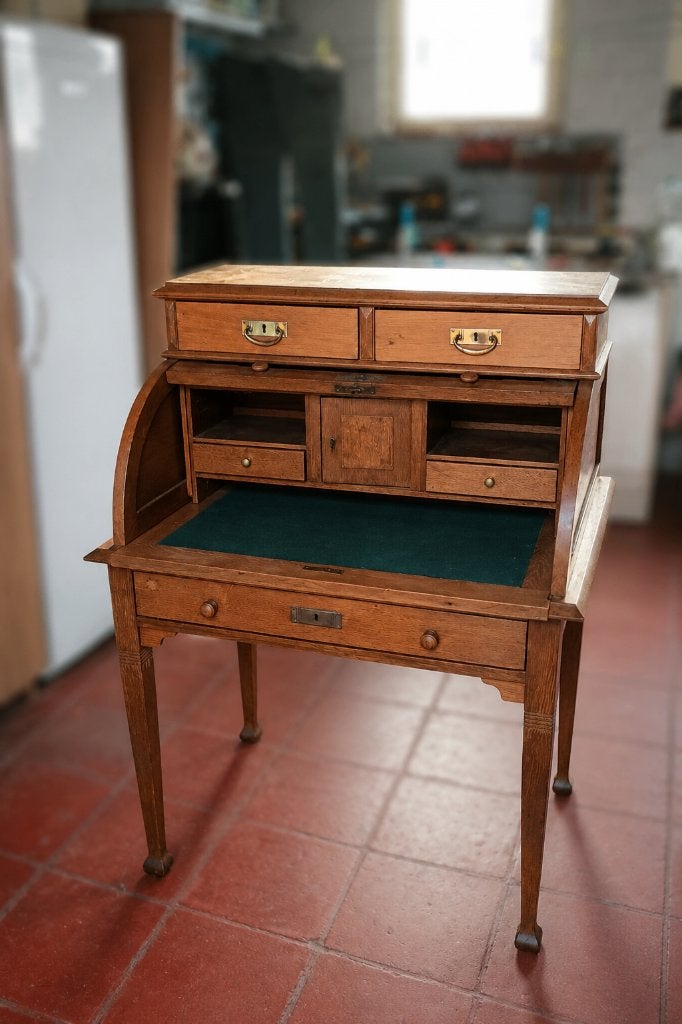 Bureau, Ophalen, Gebruikt, Hout, Secretaire