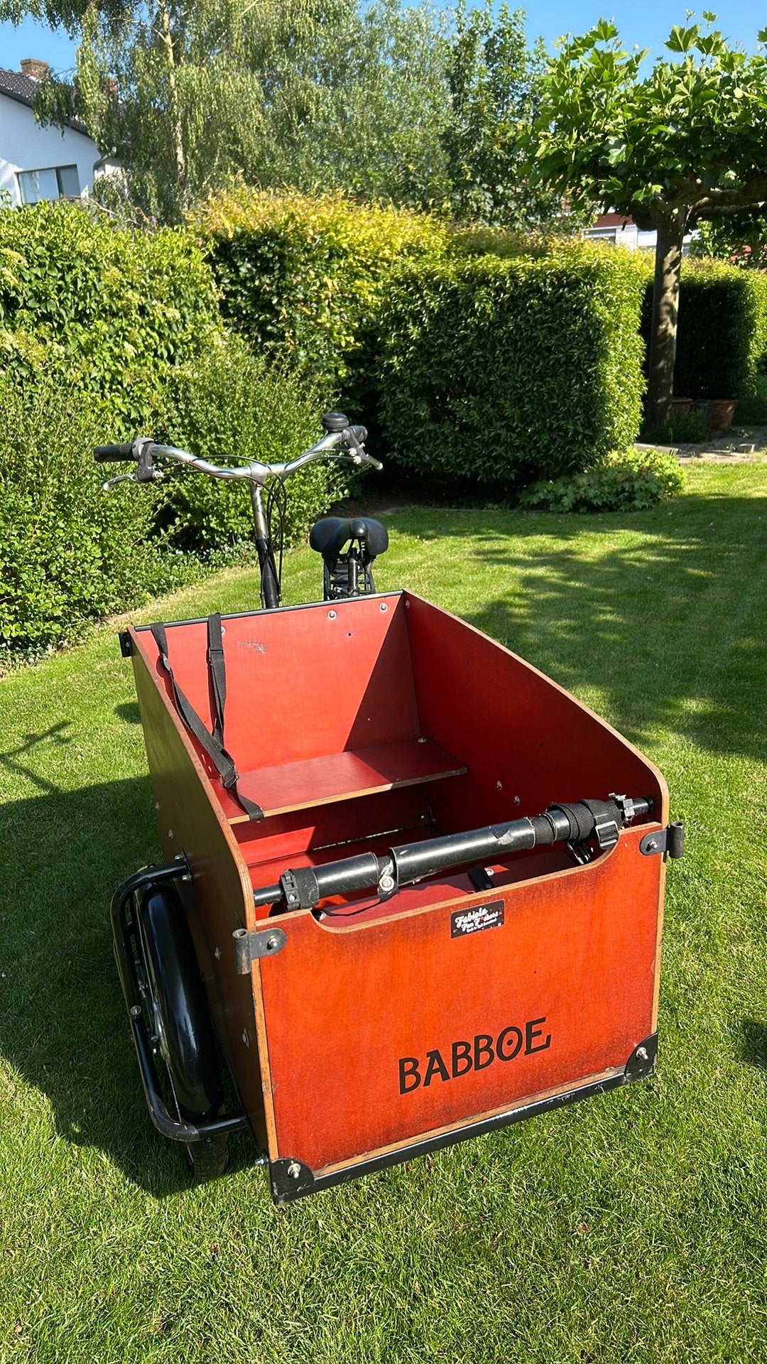 Bakfiets Baboe € 180, Autres marques, Frein à tambour, Bâche, Enlèvement