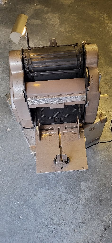 Gestetner Stencilmachine, Ophalen
