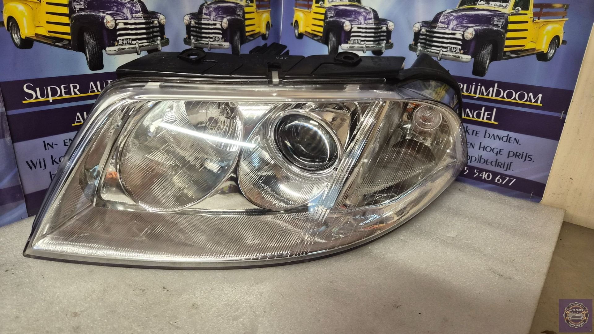 Phare gauche pour Passat (3B3) ann e 2005, r f rence 3B09410, Volkswagen, Volkswagen AG, Vw@volkswagen.de, Utilisé