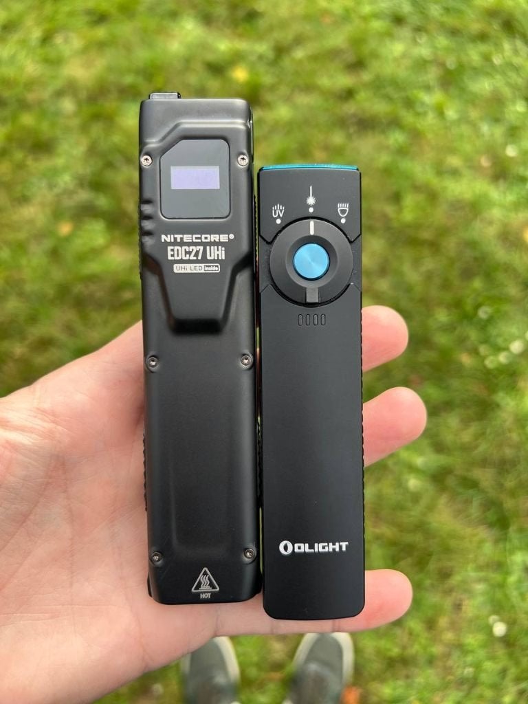 zaklamp Nitecore EDC27, Caravanes & Camping, Enlèvement ou Envoi, Comme neuf, Accumulateur