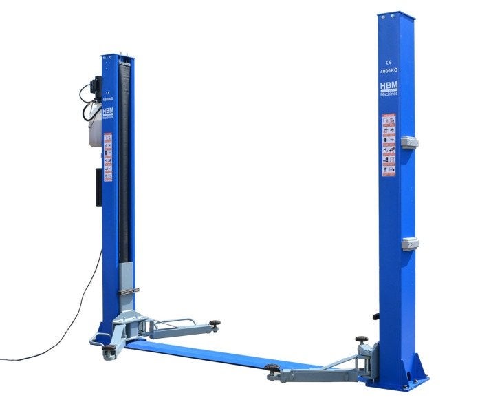 HBM Professionele 2 koloms Hydraulische Hefbrug 4 Ton., Ophalen, Nieuw
