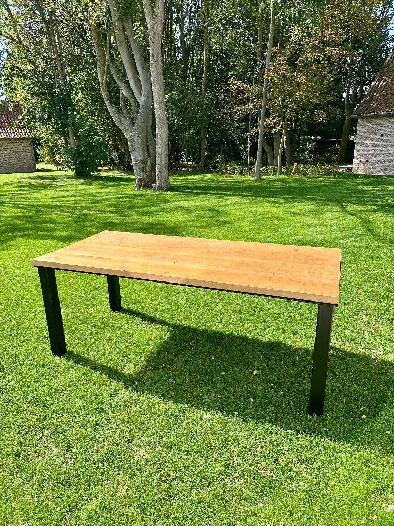 Tafel, Huis en Inrichting, Tafels | Eettafels, Ophalen, Gebruikt, Neutraal, 50 tot 100 cm