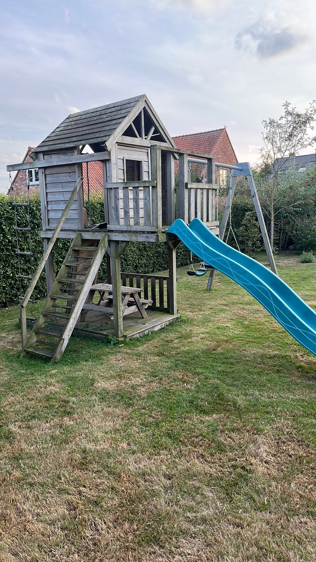 Speeltoren, Ophalen, Zo goed als nieuw, Glijbaan