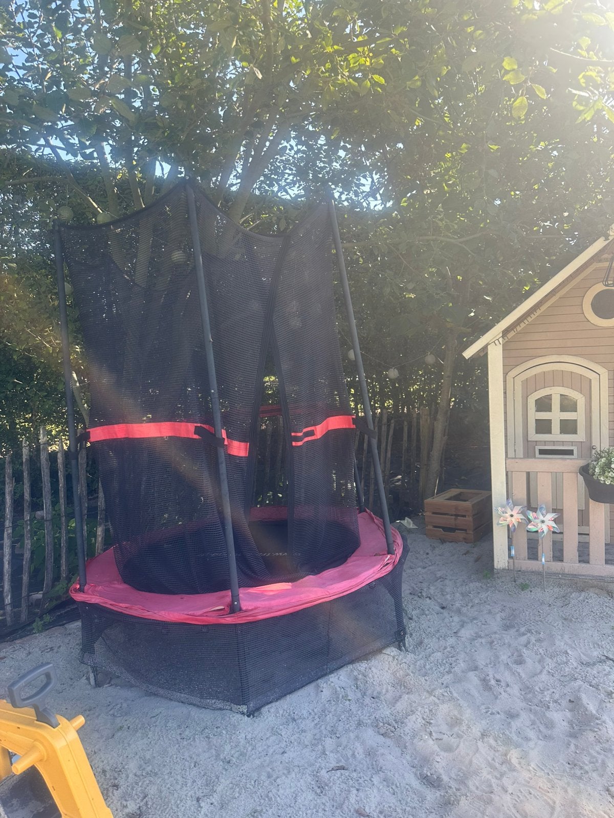 Trampoline, Kinderen en Baby's, Ophalen, Gebruikt