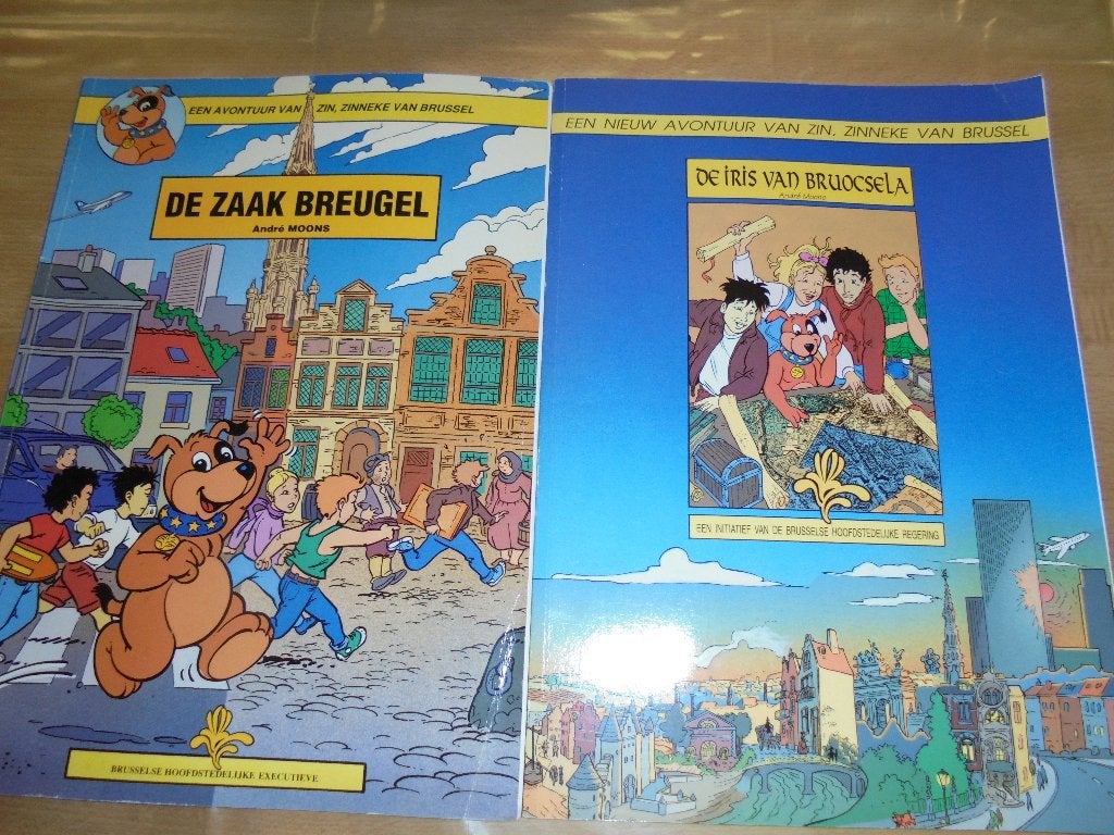 Avonturen van zin, zinneke van Brussel, Meerdere stripboeken, Ophalen of Verzenden, Zo goed als nieuw