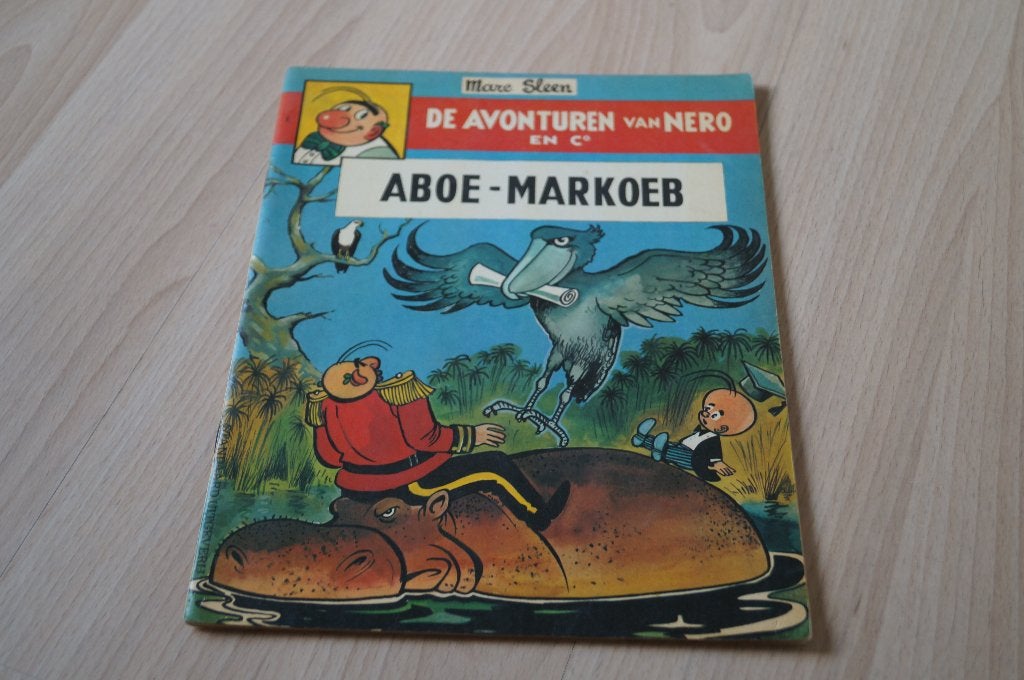 Nero (Marc Sleen) - 4: Aboe-Markoeb (1e druk kleur 1972), Ophalen of Verzenden