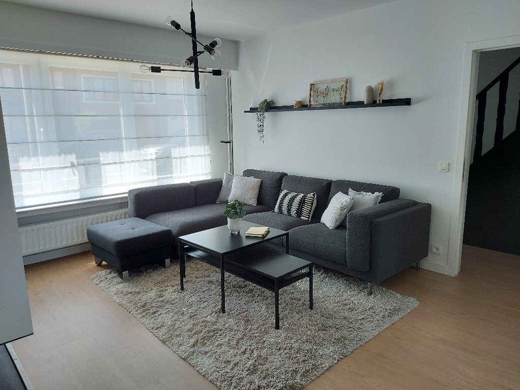 Sofa en poef, Huis en Inrichting, Ophalen, 250 tot 300 cm, Gebruikt, Overige maten