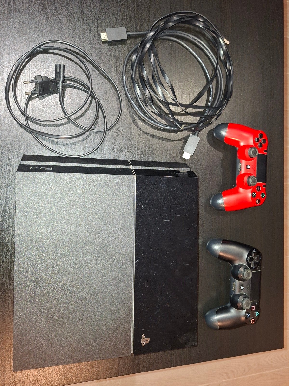 Playstation 4 - Console + 2 controllers, Games en Spelcomputers, Ophalen