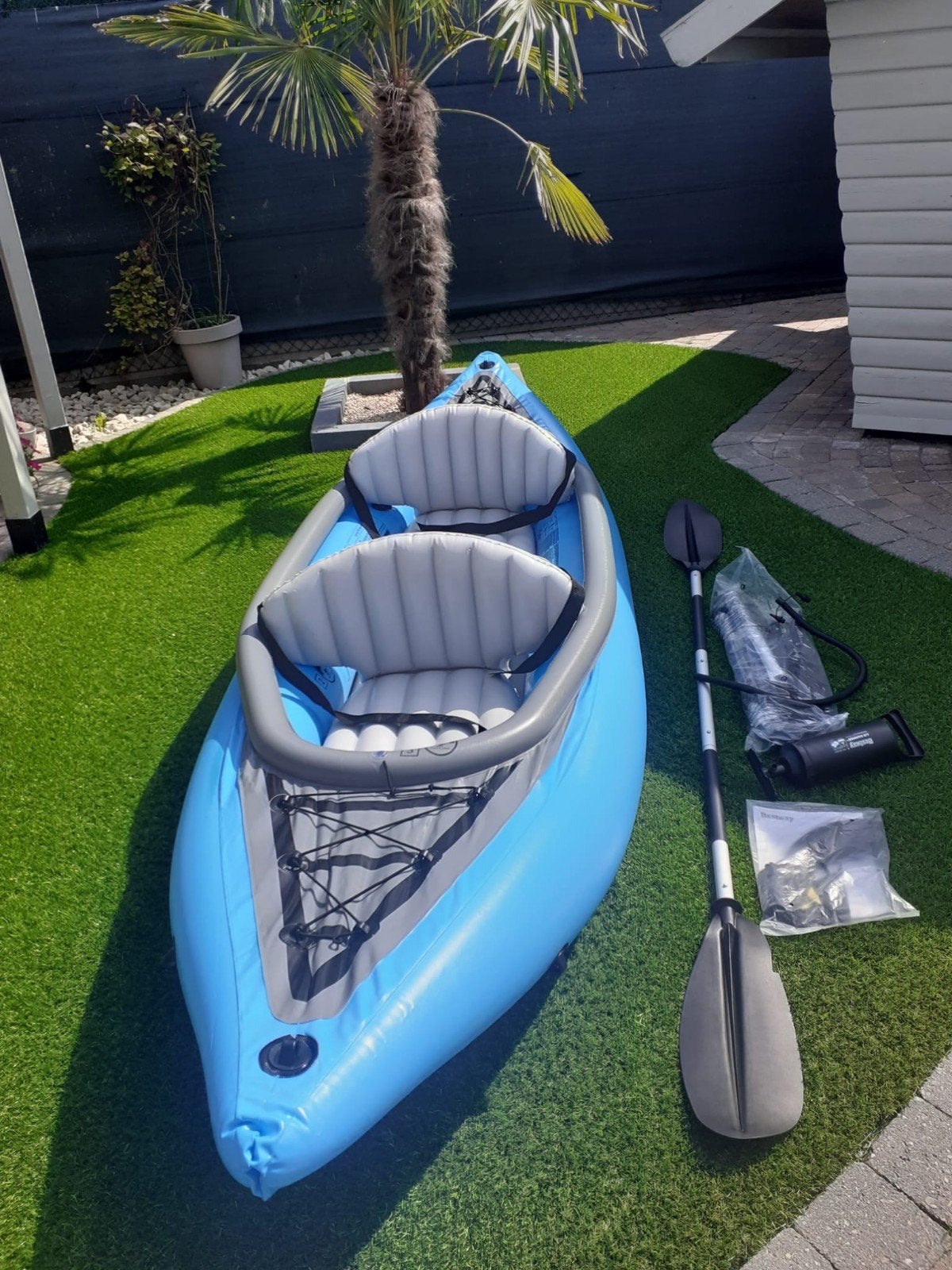 Opblaasbare kayak, Enlèvement, Neuf