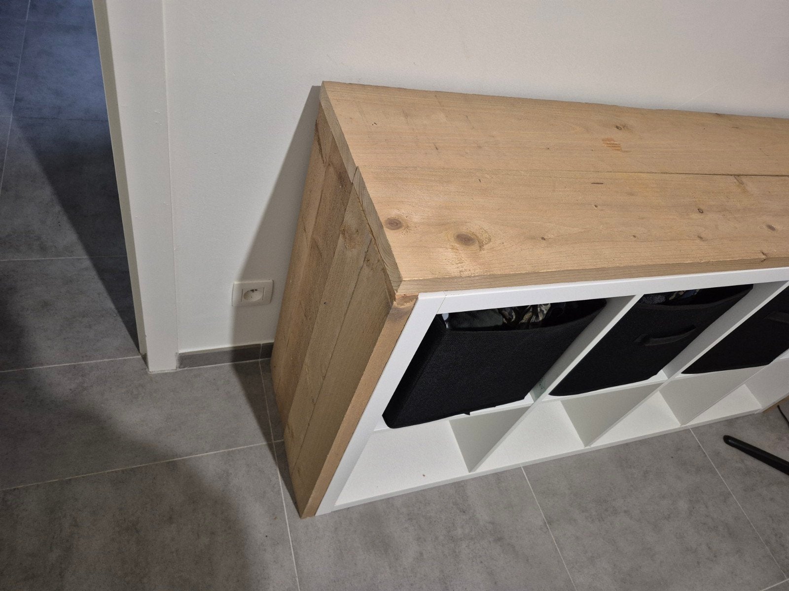 kalax kast ikea, Enlèvement