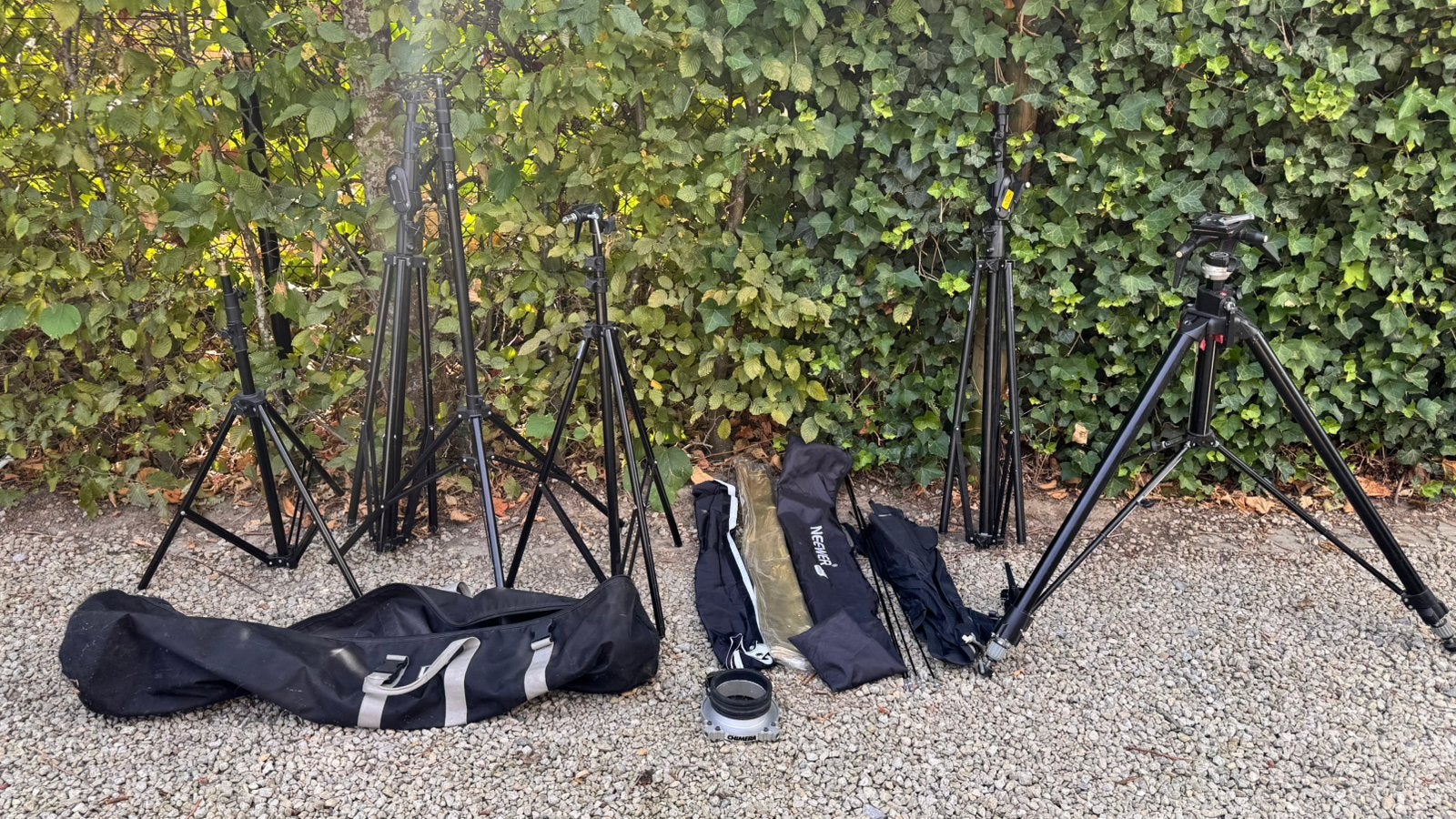Lot de trépieds Manfrotto, TV, Hi-fi & Vidéo, Enlèvement, Utilisé, Manfrotto