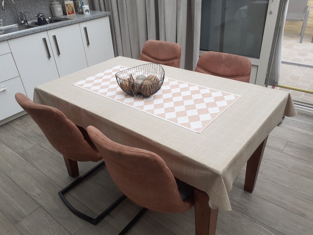 Stoelen kleur bruin dain zo goed als nieuw, Maison & Meubles, Chaises, Comme neuf, Brun, Enlèvement, Métal