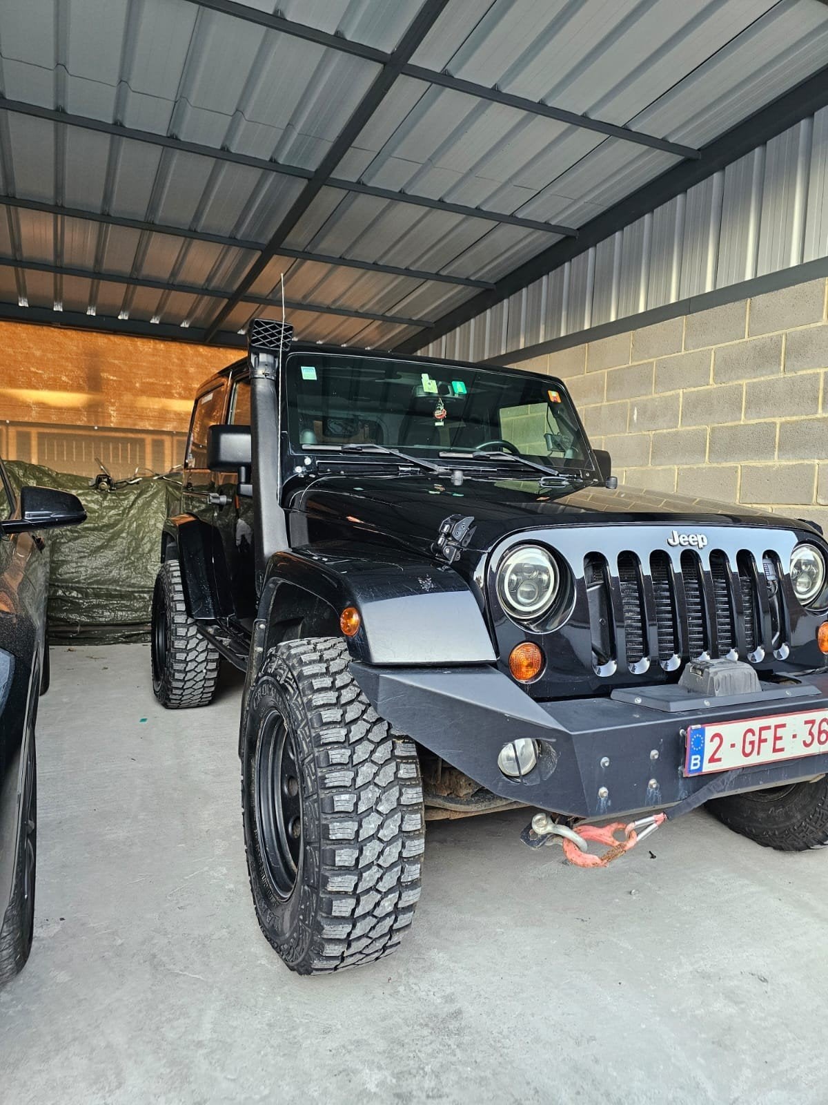 Jeep wrangler jk 2.8 crd, Euro 5, Achat, 2 places, Noir