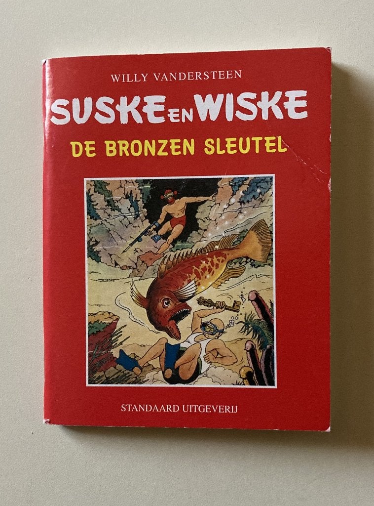 Ministrip De Bronzen sleutel Suske en Wiske, Enlèvement, Neuf, Willy Vandersteen