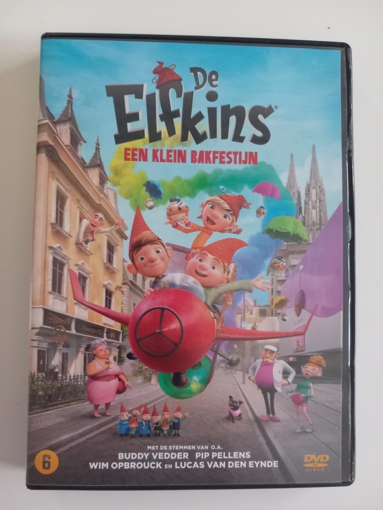 Dvd The Elfkins : Een klein Bakfestijn (Animatiefilm), Vanaf 6 jaar, Ophalen of Verzenden