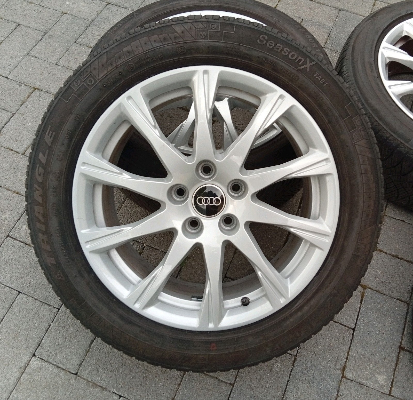 Winterbanden velgen Audi A4 B9 A5 A6 17inch 5 X 112 6mm ❄️, Ophalen, Gebruikt, Audi