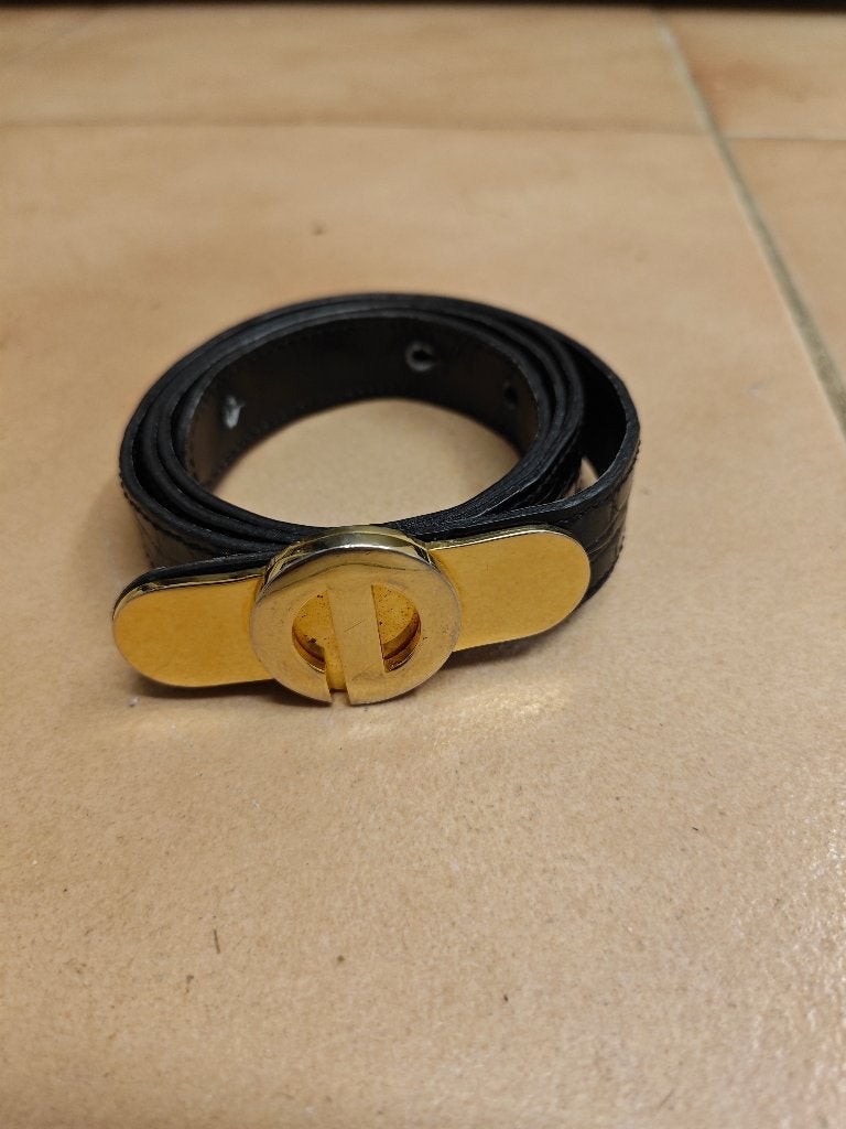 Vintage riem Christian Dior, Kleding | Dames, Minder dan 3 cm, 80 tot 90 cm, Tailleriem, Ophalen of Verzenden