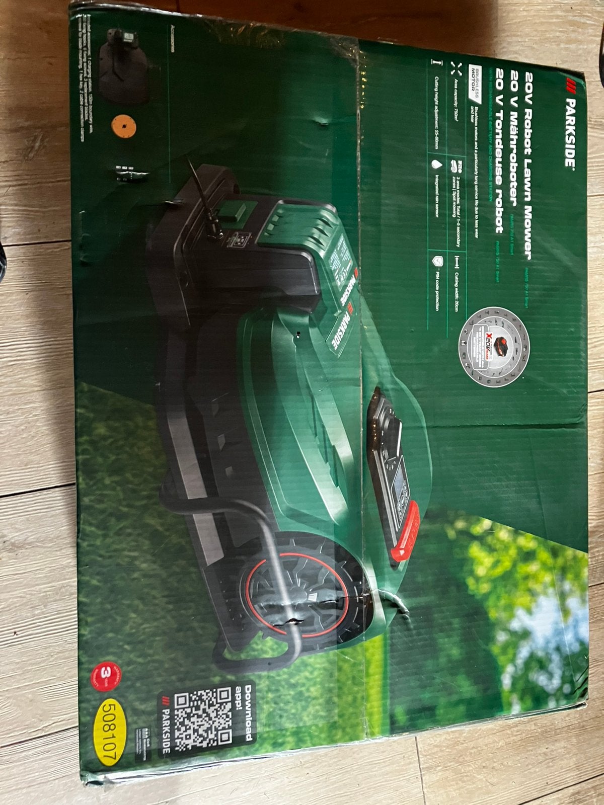PARKSIDE Robotmaaier 20V smart NIEUW !, Tuin en Terras, Ophalen, Nieuw