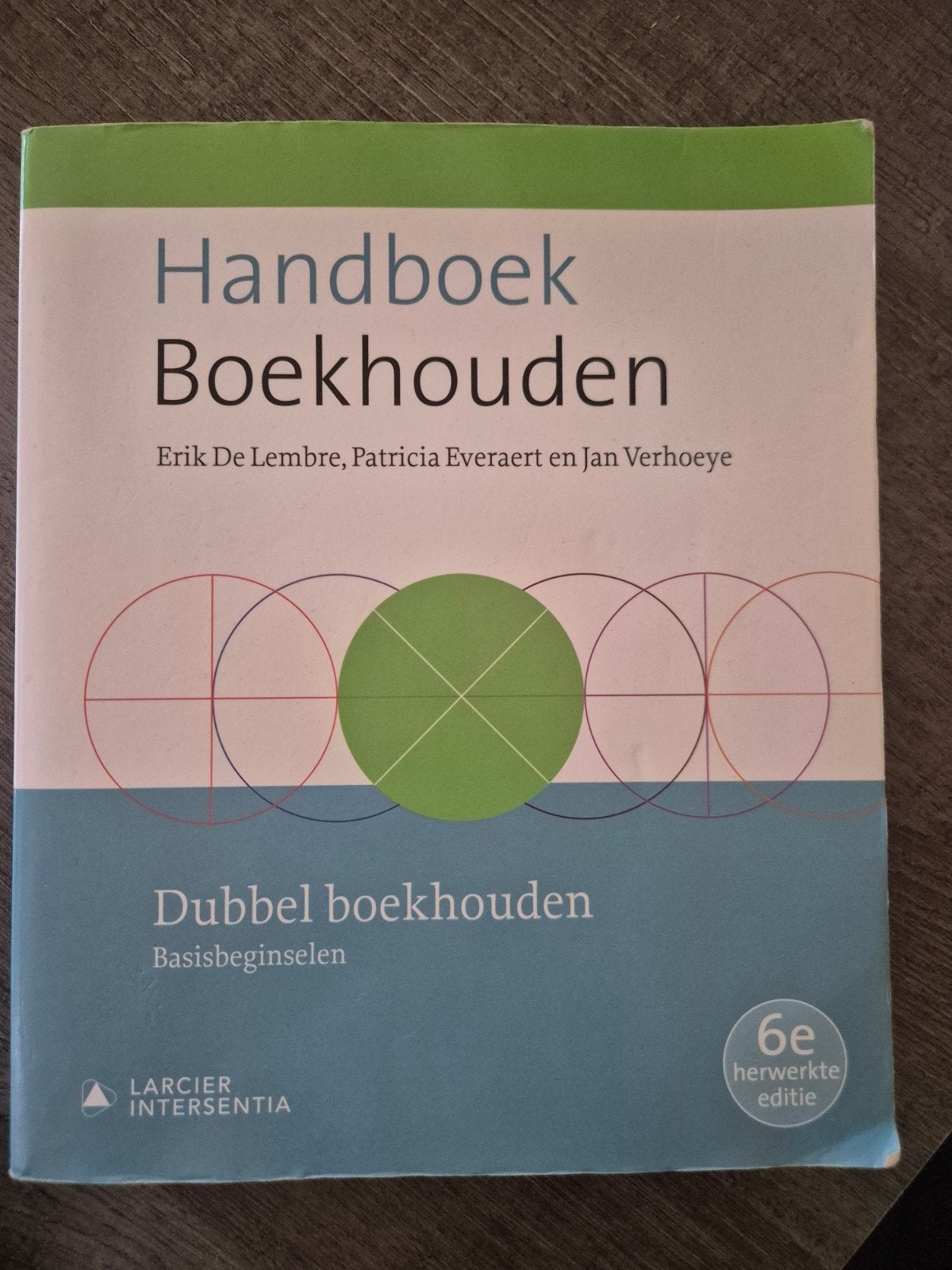 Handboek Boekhouden - Dubbel Boekhouden (zesde editie), Ophalen, Zo goed als nieuw, Erik De Lembre; Patricia Everaert
