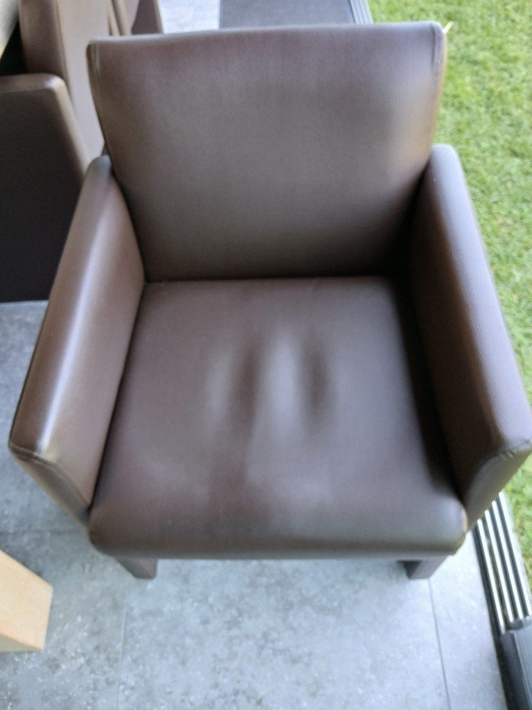 Eettafel + 6stoelen, Huis en Inrichting, Tafels | Eettafels, Ophalen, Gebruikt, 100 tot 150 cm, 200 cm of meer