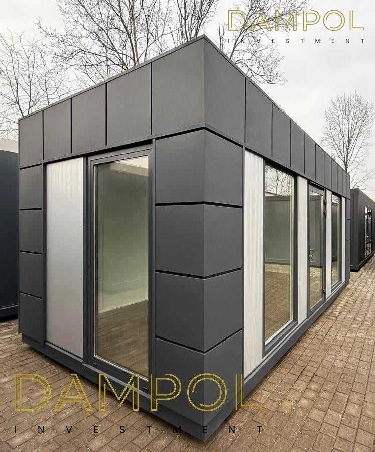 Pavillon modulaire 600 x 300 cm – moderne et élégant