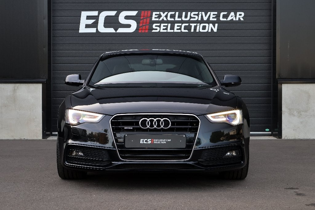 Audi A5  S line | 2.0 TFSI | 211 pk | Quattro | 3x s line |, Auto's, Zwart, 4 cilinders, 1984 cc, Zwart