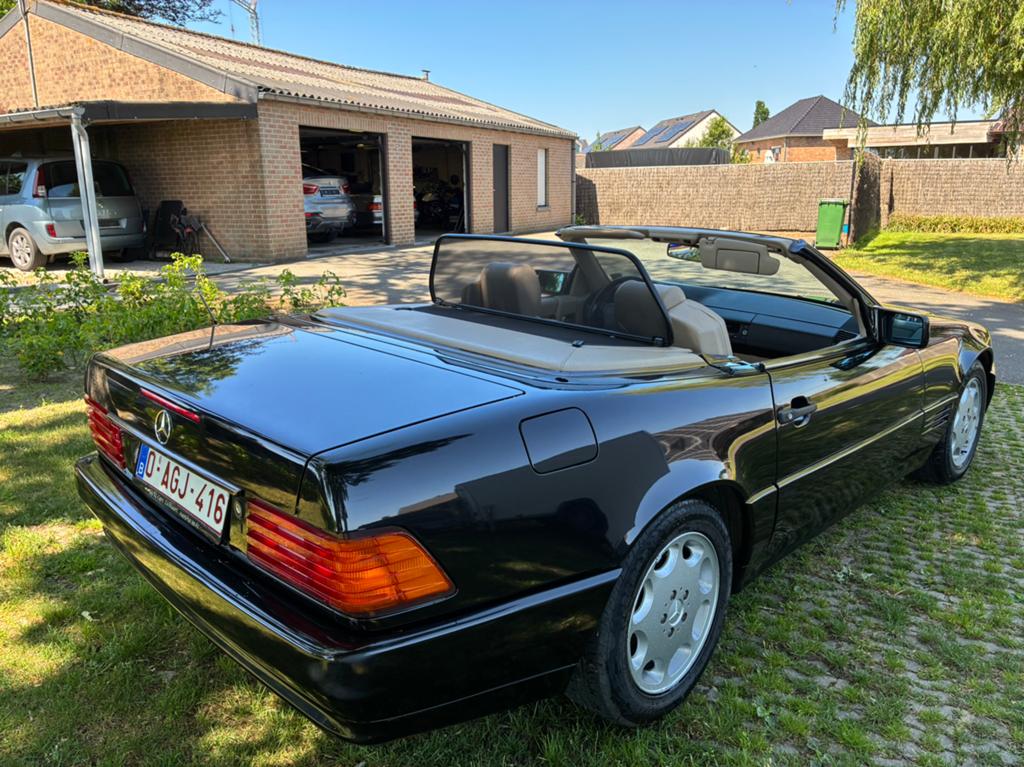 Mercedes SL 300 (Old Timer) commutée manuellement ! (unique), Autos, Cuir, Achat, Beige, Entreprise