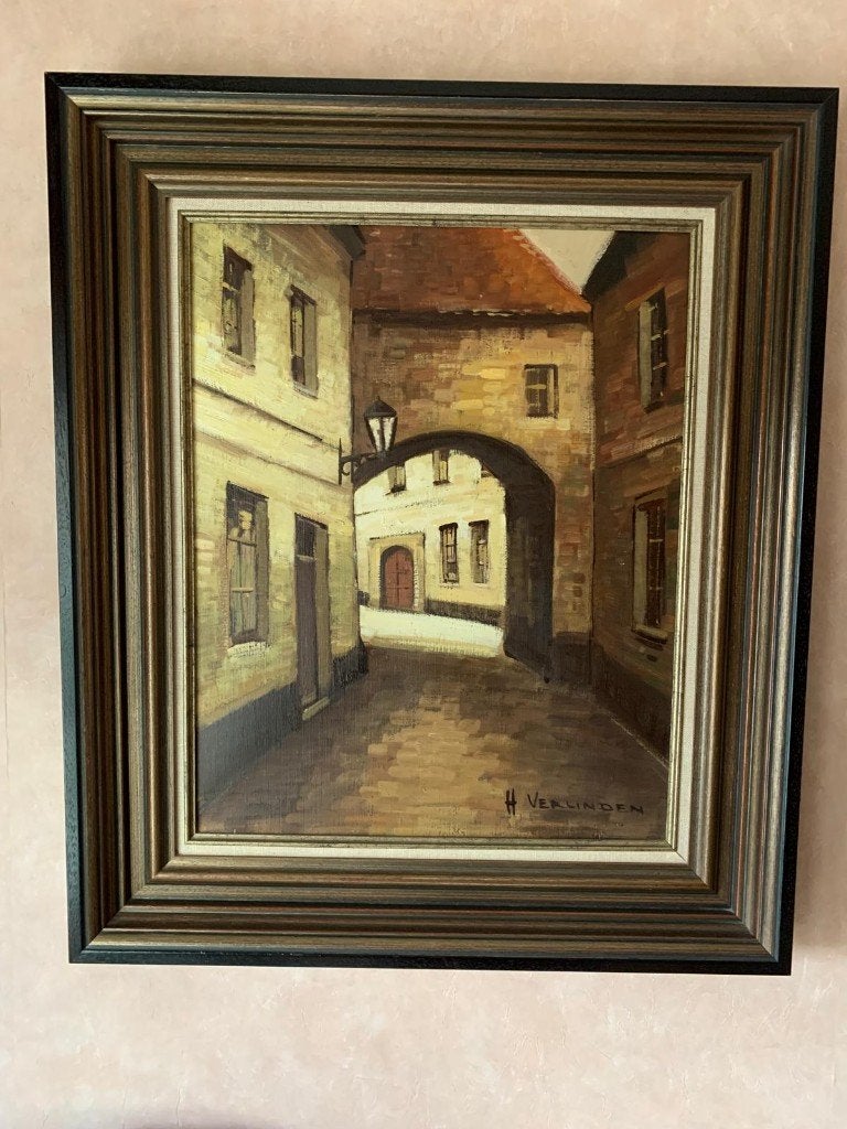Lot schilderijen & wanddecoratie – 8 stuks, Antiquités & Art, Enlèvement