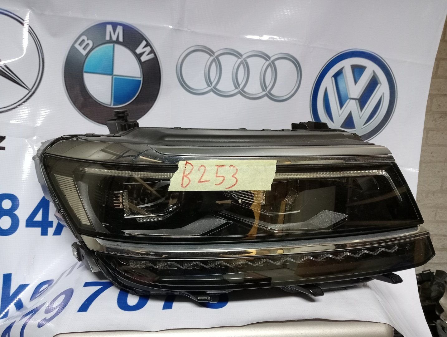 VOLKSWAGEN TIGUAN 5N 5NA VOL LED KOPLAMP 5NN941082 Rechts C, Gebruikt, -, Volkswagen, -