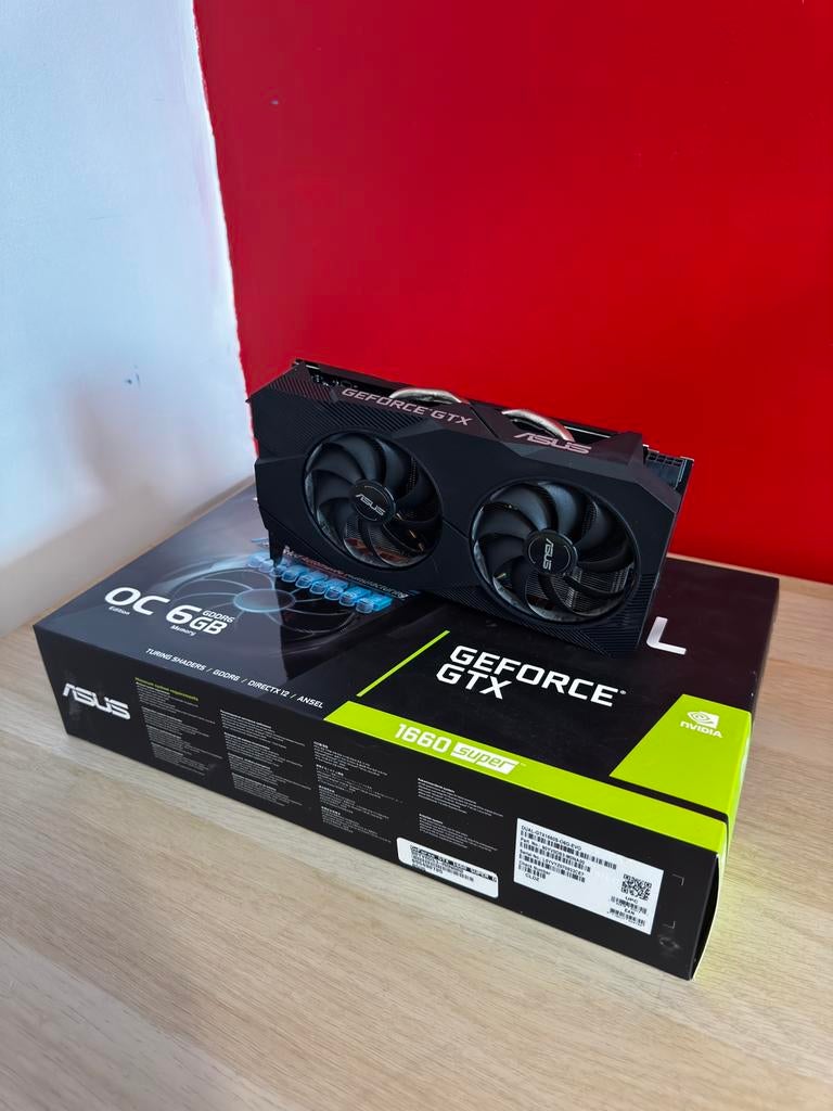 ASUS DUAL GEFORCE GTX 1660 Super, Computers en Software, Ophalen of Verzenden, Gebruikt, Nvidia, HDMI