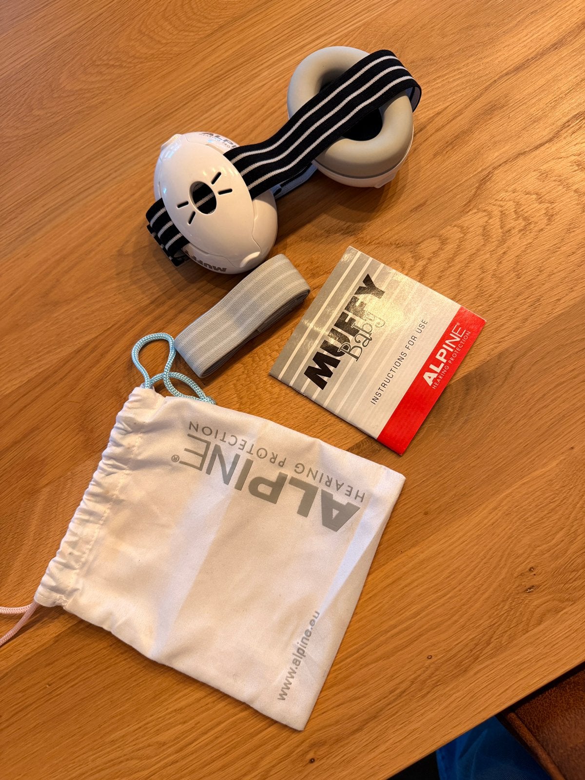 Alpine muffy gehoorbescherming baby nooit gebruikt., Enlèvement, Neuf