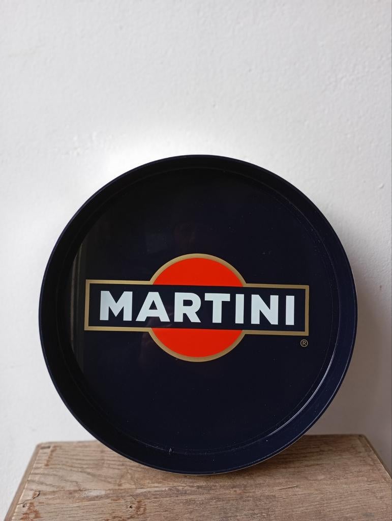 Vintage Martini dienblad, Verzamelen, Ophalen of Verzenden