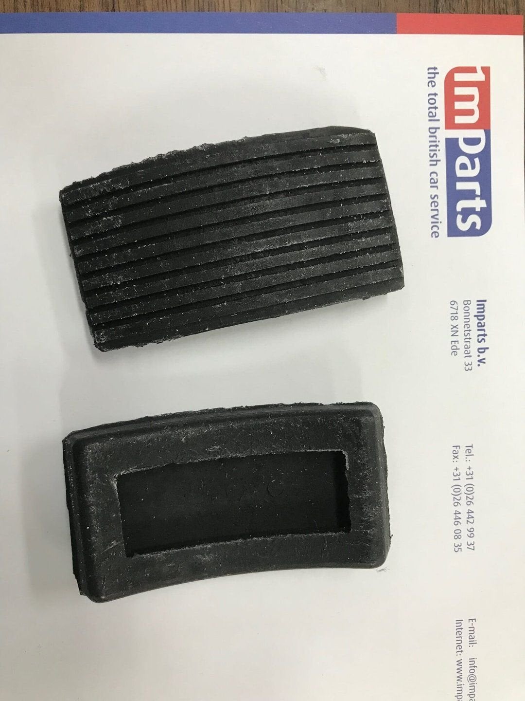 Nieuw KOPPELING pedaal rubber voor uw Reliant Scimitar. Per, Neuf, -, Autres marques automobiles, -
