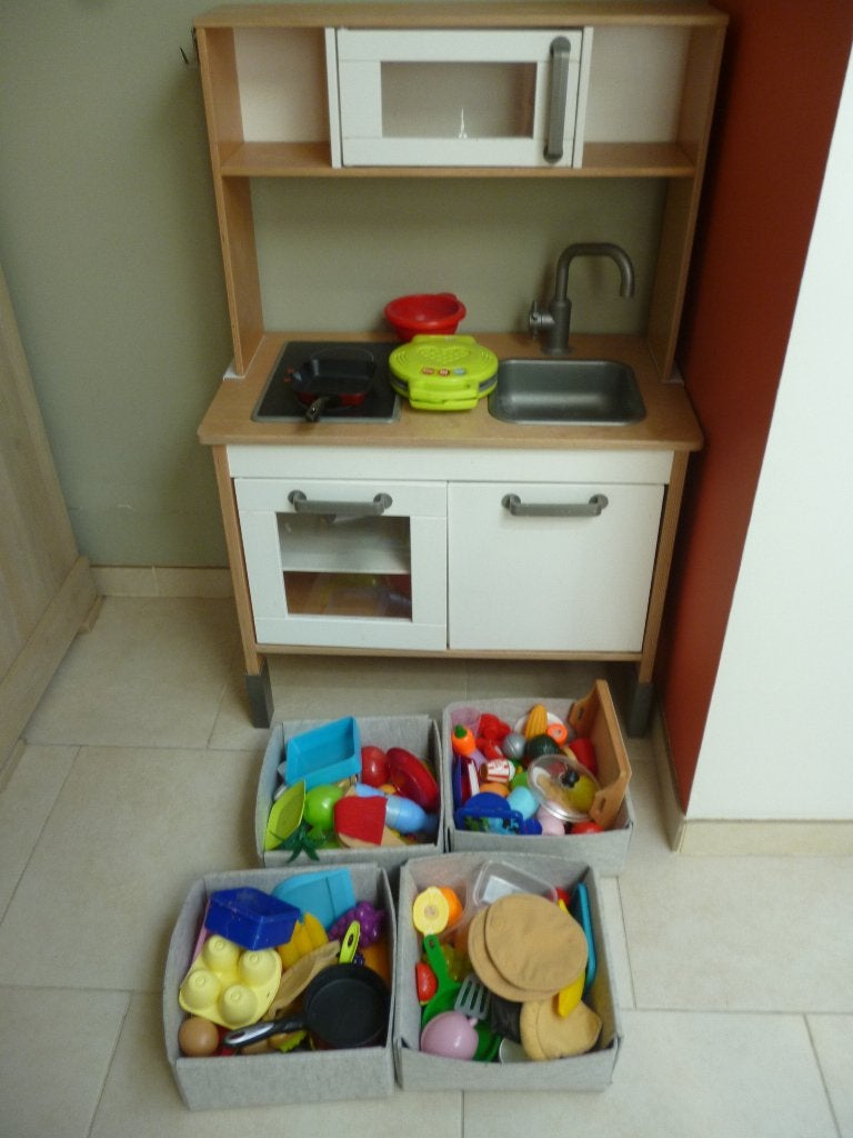 speelgoedkeuken, Kinderen en Baby's, Ophalen, Gebruikt, Hout, Speelkeuken