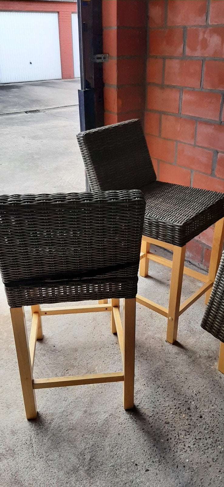 barkrukken, Tuin en Terras, Ophalen, Zo goed als nieuw, Hout