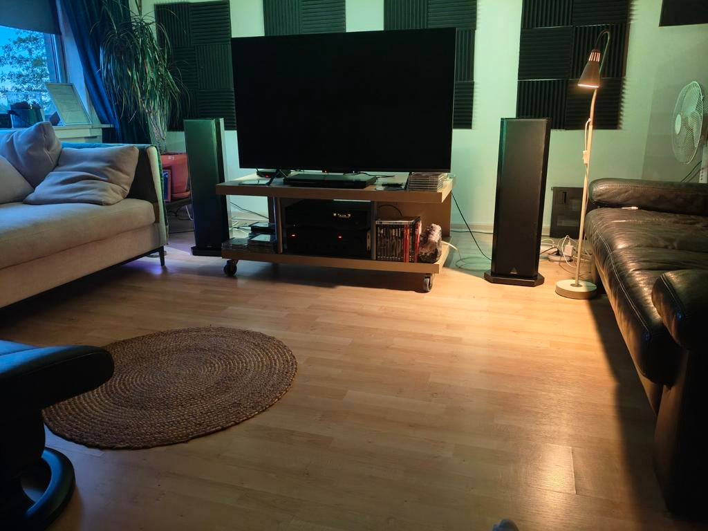 Driade speakers, Gebruikt, 60 tot 120 watt, Front, Rear of Stereo speakers, Ophalen