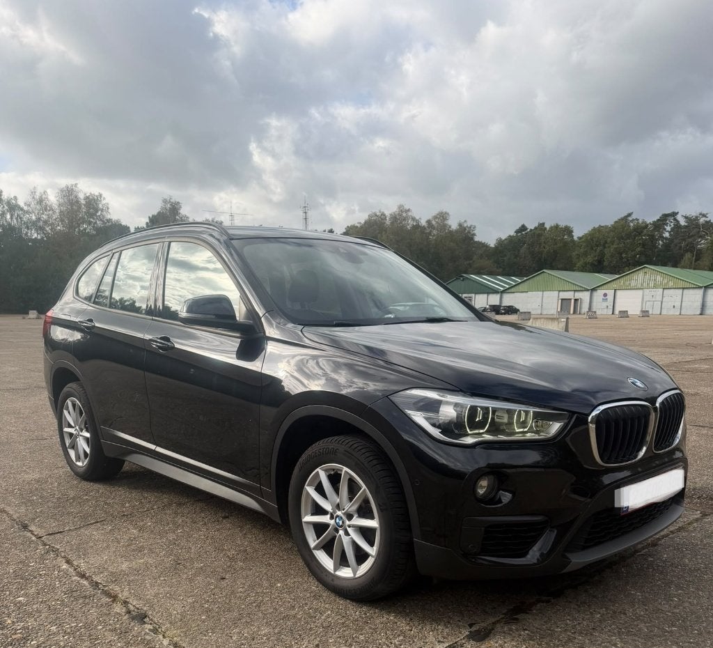 BMW X1 Sdrive 18i, Zwart, Zwart, 5 deurs, Particulier