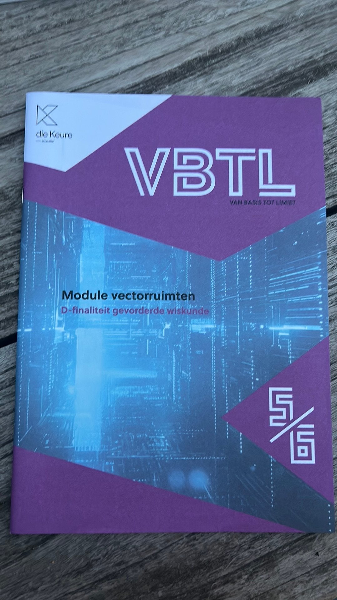VBTL 5/6 - module Vectorruimten - D-gevorderde wiskunde, Livres, Enlèvement, Neuf, Secondaire, Mathématiques A